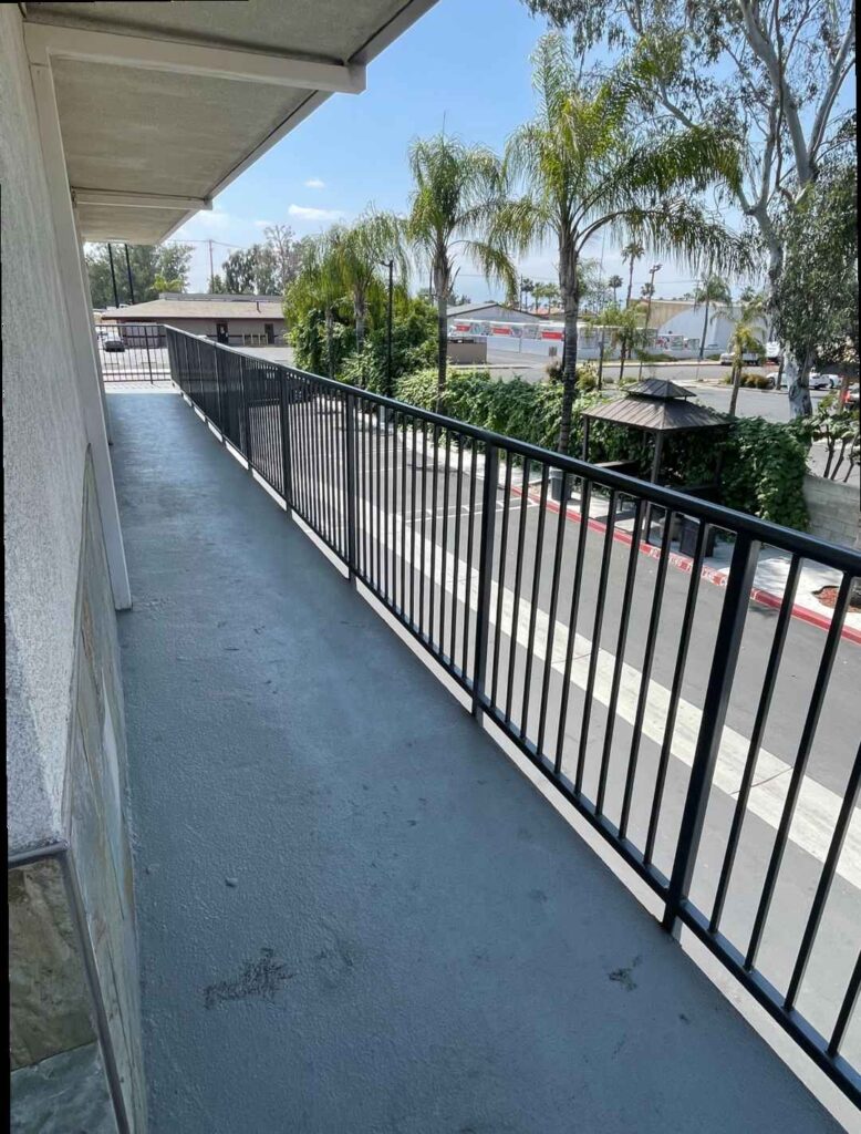 Second Floor Safety Rails